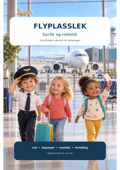 Prévia de Vamos brincar de aeroporto?
